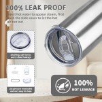 20 oz Stainless Steel Insulated Tumbler with Lids