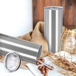 12 Pack 20oz Stainless Steel Skinny Tumblers