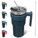 Navy Blue 30oz Stainless Steel Insulated Tumbler