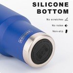 30 oz Stainless Steel Tumbler with Handle - Navy