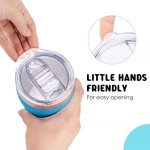 Mollcity Kids Stainless Steel Tumbler with Straw