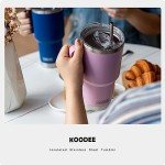 30 oz Stainless Steel Tumbler with Handle - Navy