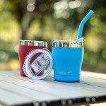 Mollcity Kids Stainless Steel Tumbler with Straw