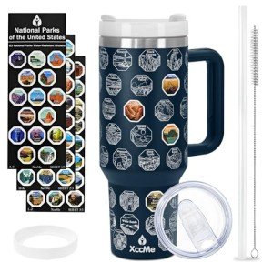 63 National Parks Insulated Tumbler with Stickers