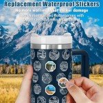 63 National Parks Insulated Tumbler with Stickers