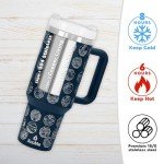 63 National Parks Insulated Tumbler with Stickers