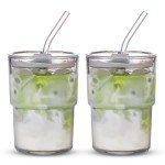 BluePolar 13oz Insulated Tumbler with Straw - 2 Pack