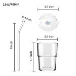 BluePolar 13oz Insulated Tumbler with Straw - 2 Pack