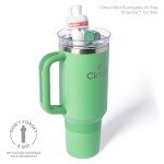 Cirkul 40oz Eucalyptus Insulated Tumbler with Handle