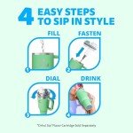 Cirkul 40oz Eucalyptus Insulated Tumbler with Handle