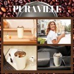 Puraville 14 oz Insulated Travel Coffee Tumbler