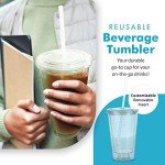 Customizable Acrylic Double Wall Tumbler - 16oz