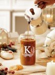 Custom Monogrammed 16oz Glass Tumblers with Lids