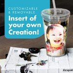 Customizable Acrylic Double Wall Tumbler - 16oz