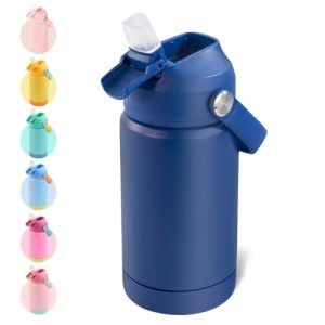 Kid-Friendly 12oz Stainless Steel Water Bottle