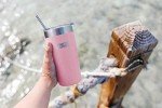 Healthy Human 20oz Stainless Steel Tumbler - Petal Pink