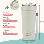 16oz Speckled Gray Reusable Travel Coffee Mug