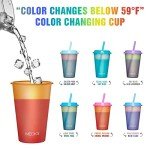 Color Changing Tumblers for Kids – 6 Pack