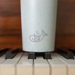 16oz Speckled Gray Reusable Travel Coffee Mug