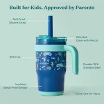 Coldee 14 Oz Kids Tumbler - Superhero Masks