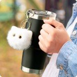 Snowfall 20oz Screw Top Lid for YETI Tumblers