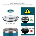 20 oz Tumbler Replacement Flip Lids - 2 Pack