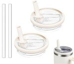 30 oz Tumbler Flip Straw Replacement Lid - 2 Pack