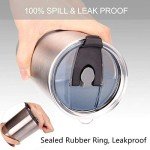 2-Pack Replacement Flip Lids for 20 oz Tumblers