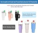 30 oz Tumbler Flip Straw Replacement Lid - 2 Pack