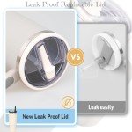 30 oz Tumbler Flip Straw Replacement Lid - 2 Pack