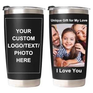 Customizable 20oz Insulated Coffee Tumbler