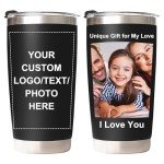 Customizable 20oz Insulated Coffee Tumbler