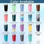 Customizable 20oz Insulated Coffee Tumbler