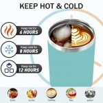 Custom 40oz Stainless Steel Tumbler with Handle