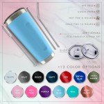 Custom Stainless Steel 20 oz Tumblers - 13 Designs