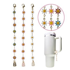 Cute A-Z Charms for Stanley Tumblers - 3PCS