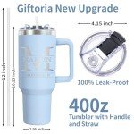 Custom 40oz Stainless Steel Tumbler with Handle