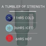 Custom 40oz Teal Glitter Tumbler with Straw