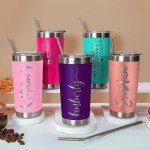 Custom Stainless Steel 20 oz Tumblers - 13 Designs