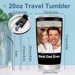 Customizable 20oz Insulated Coffee Tumbler