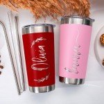 Custom Stainless Steel 20 oz Tumblers - 13 Designs
