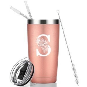 Customized 20oz Rose Gold Stainless Steel Tumbler