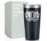 Personalized Monogrammed Travel Tumbler for Men
