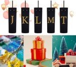 Personalized Letter K 16oz Skinny Tumbler