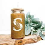 Personalized Monogrammed Tumblers with Lids and Straws