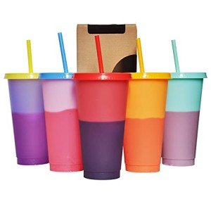 Color Changing Tumblers - 5 Pack, 24oz