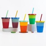 Color Changing Tumbler Set - 16 oz, 5 Colors