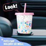 Color Changing Plastic Tumblers with Lids - 12 Pack