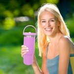 30 oz Insulated Tumbler with Handle and Straw