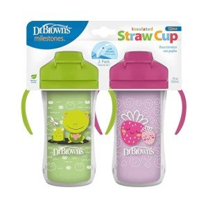 Dr. Brown's Insulated Sippy Cup Tumbler - 2-Pack
